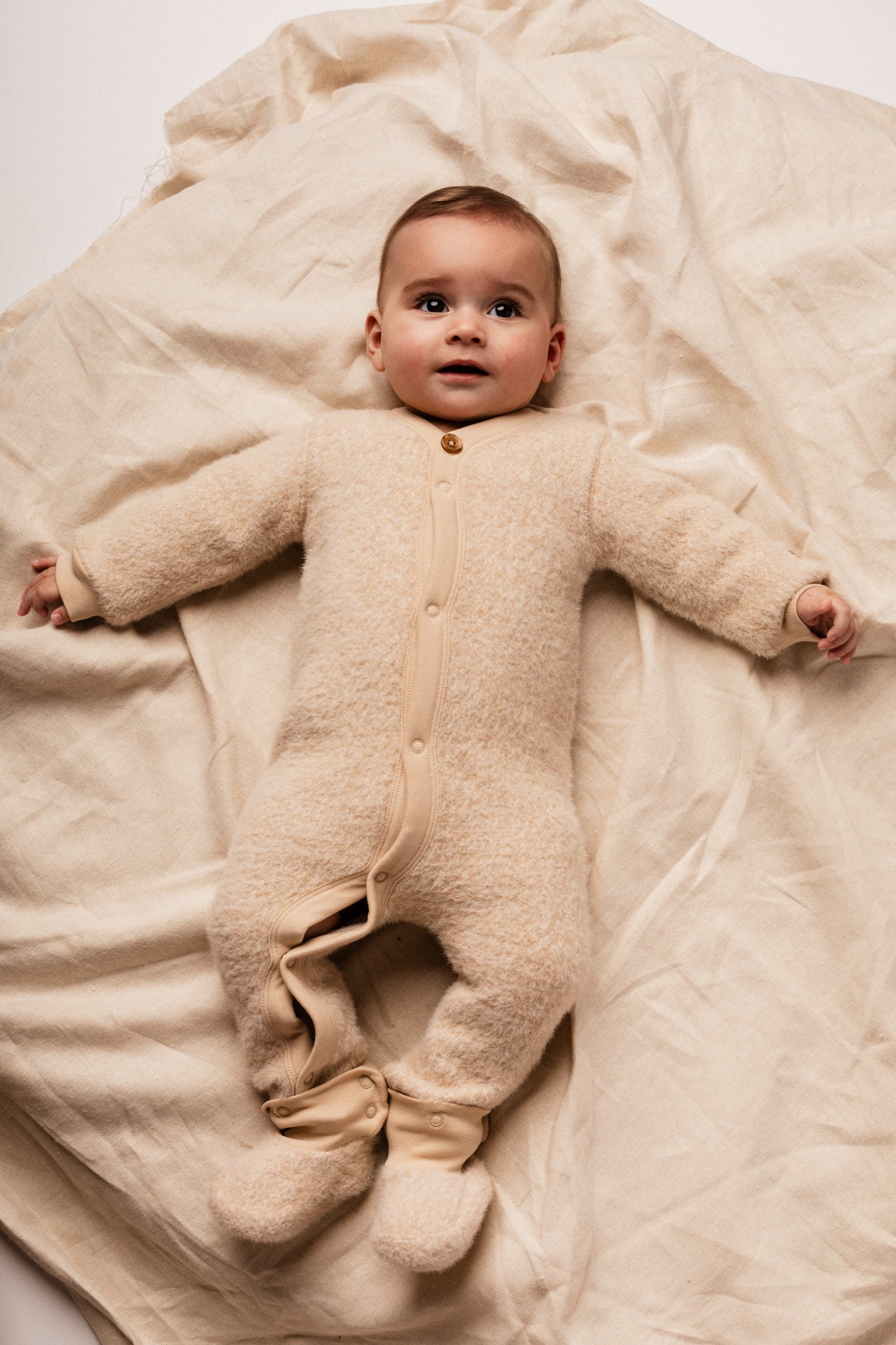 COMING SOON' Baje Studio - wool jumpsuit Boudry - sand desert