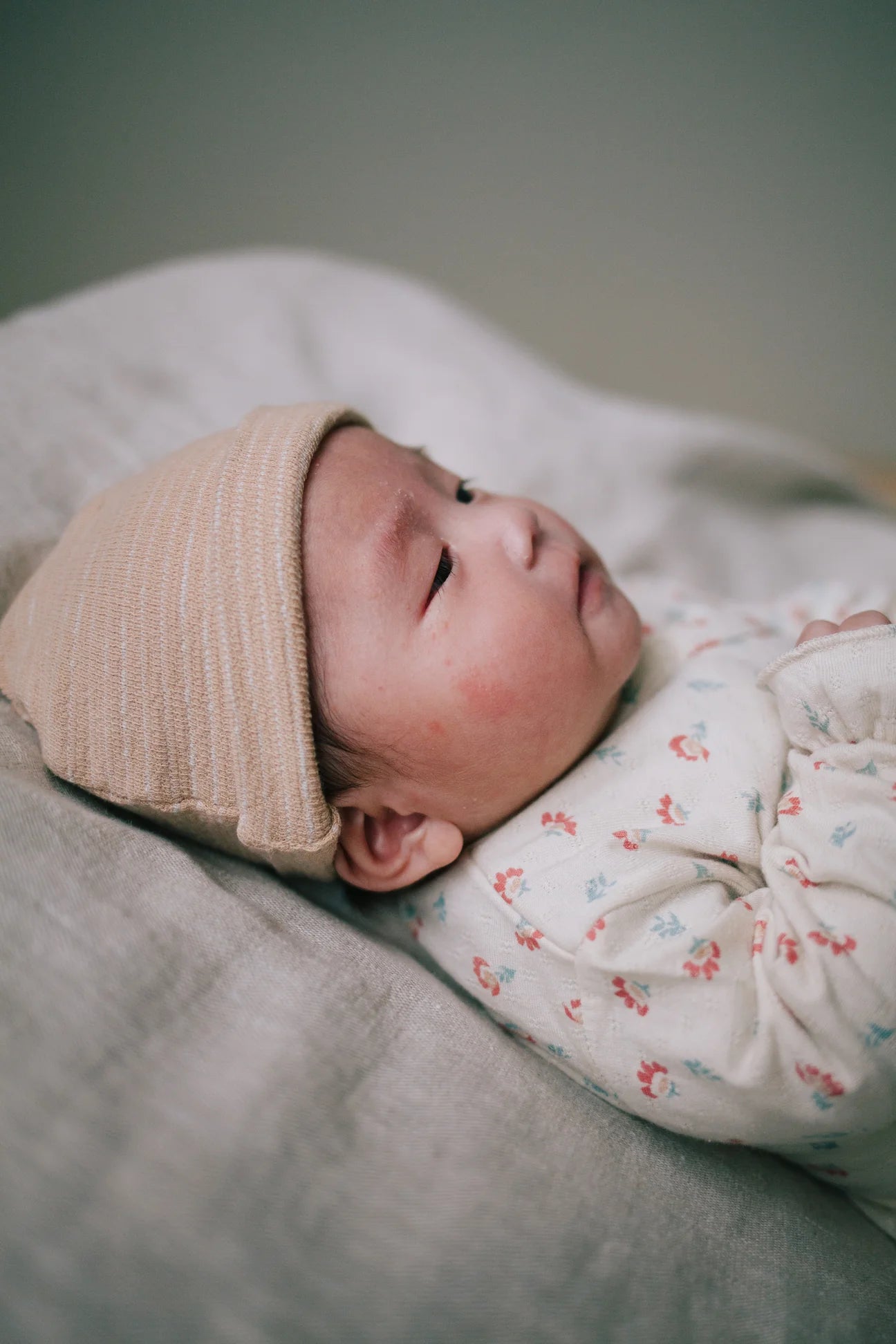 Riffle Amsterdam - baby hat Bowie - terry stripe