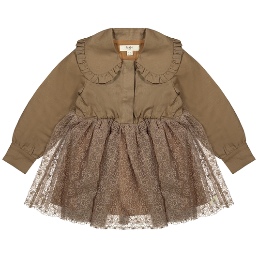 Baje Studio - dress Bowil - brown cacao