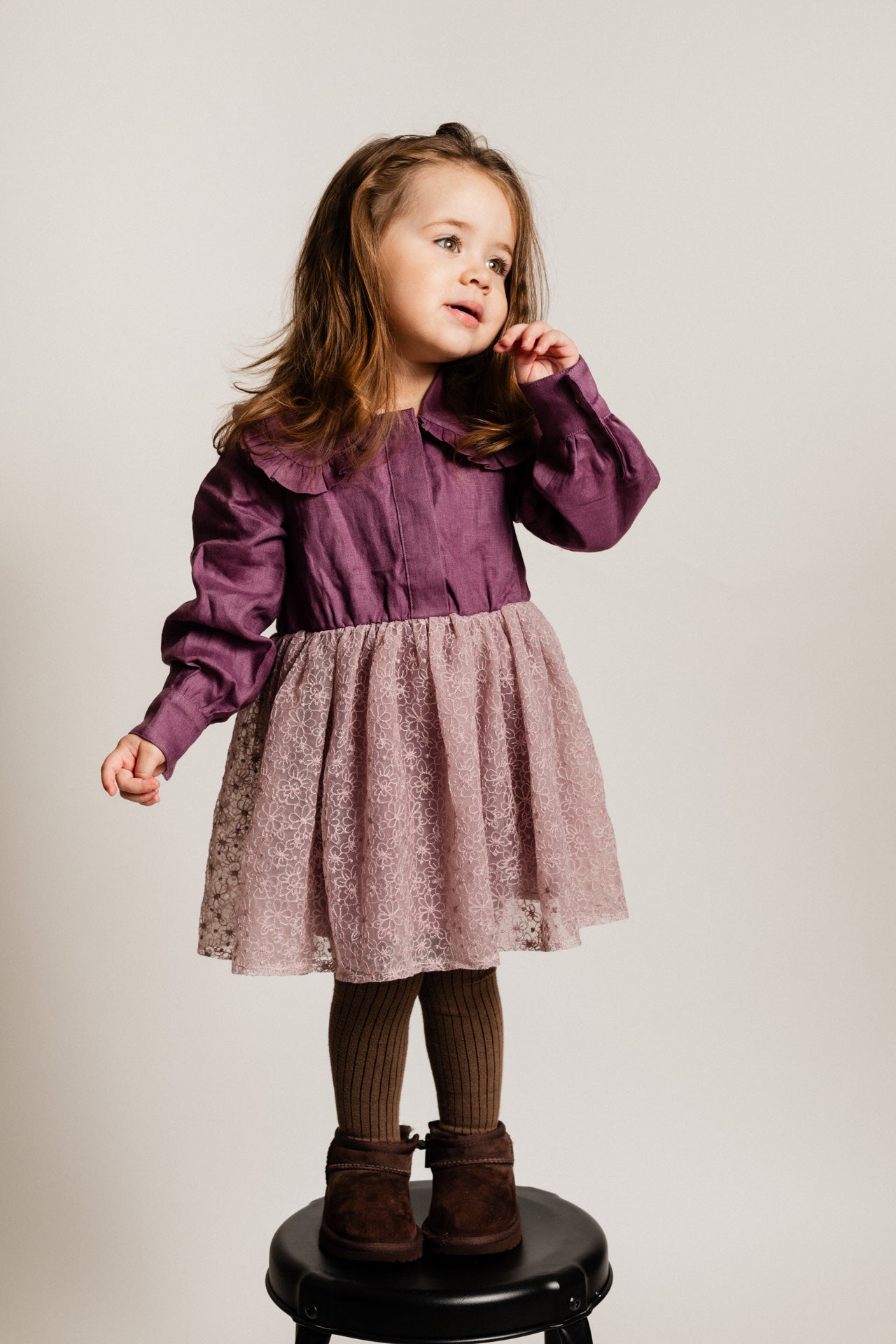 COMING SOON' Baje Studio - dress Bowil - purple plum
