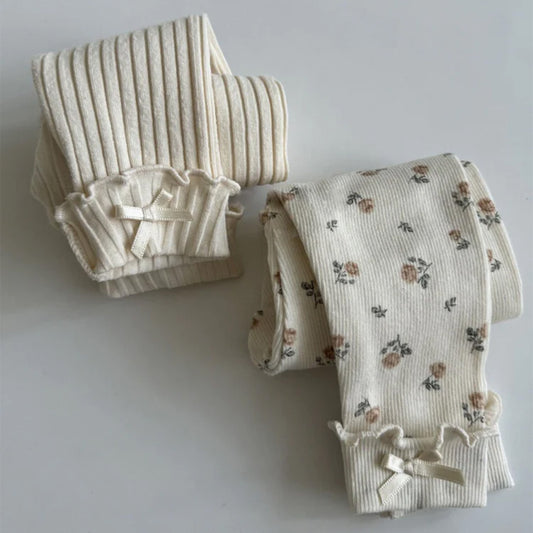 Camellia legging - flower ivory