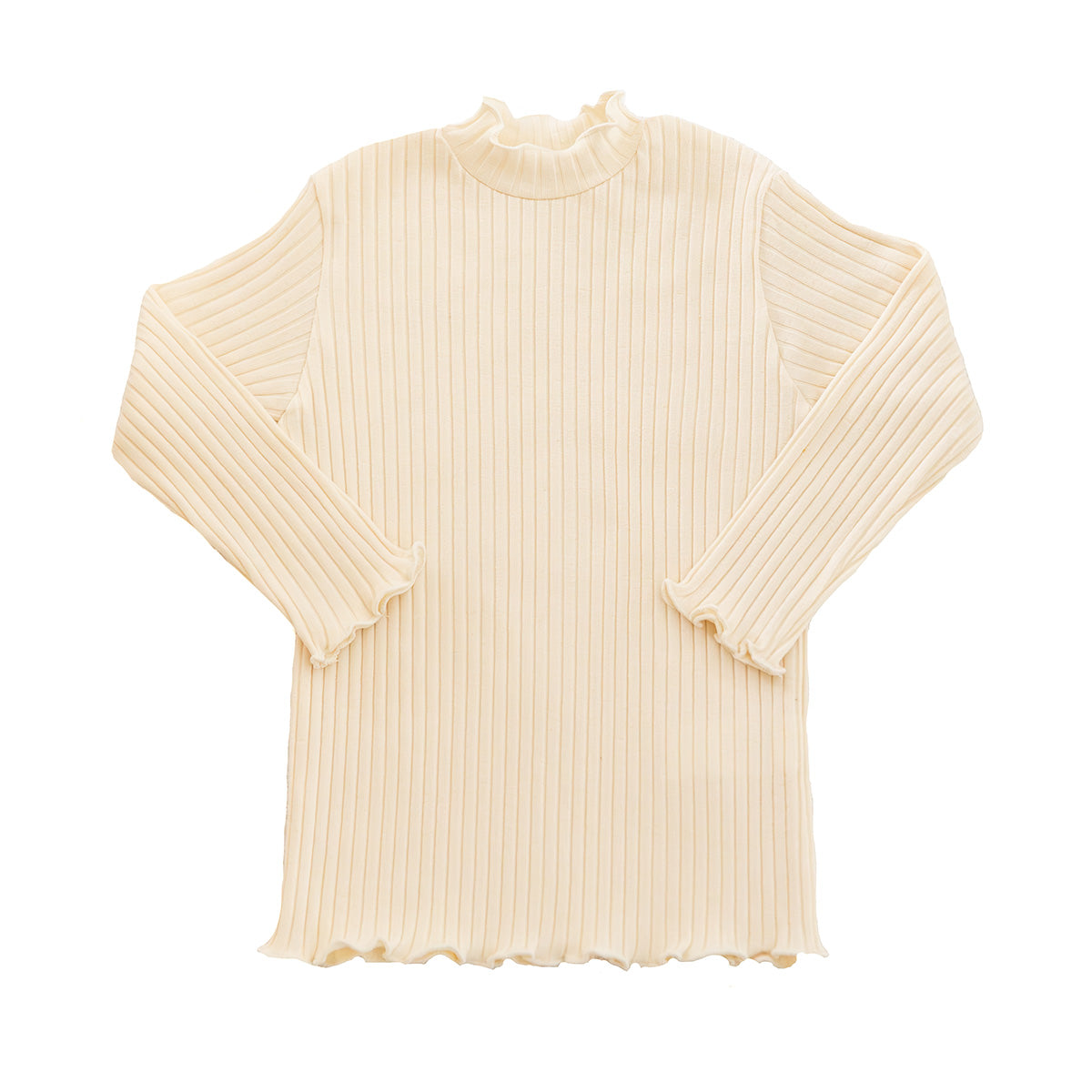 Camellia top ~ ivory