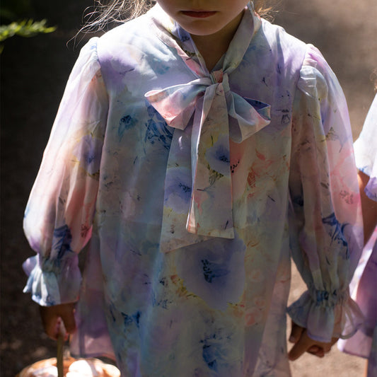 LRDM petits - dress Camille long sleeves