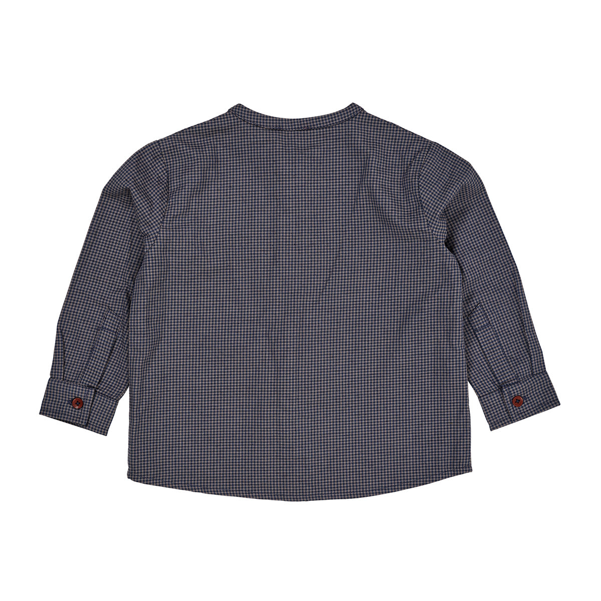 Check shirt blouse - navy