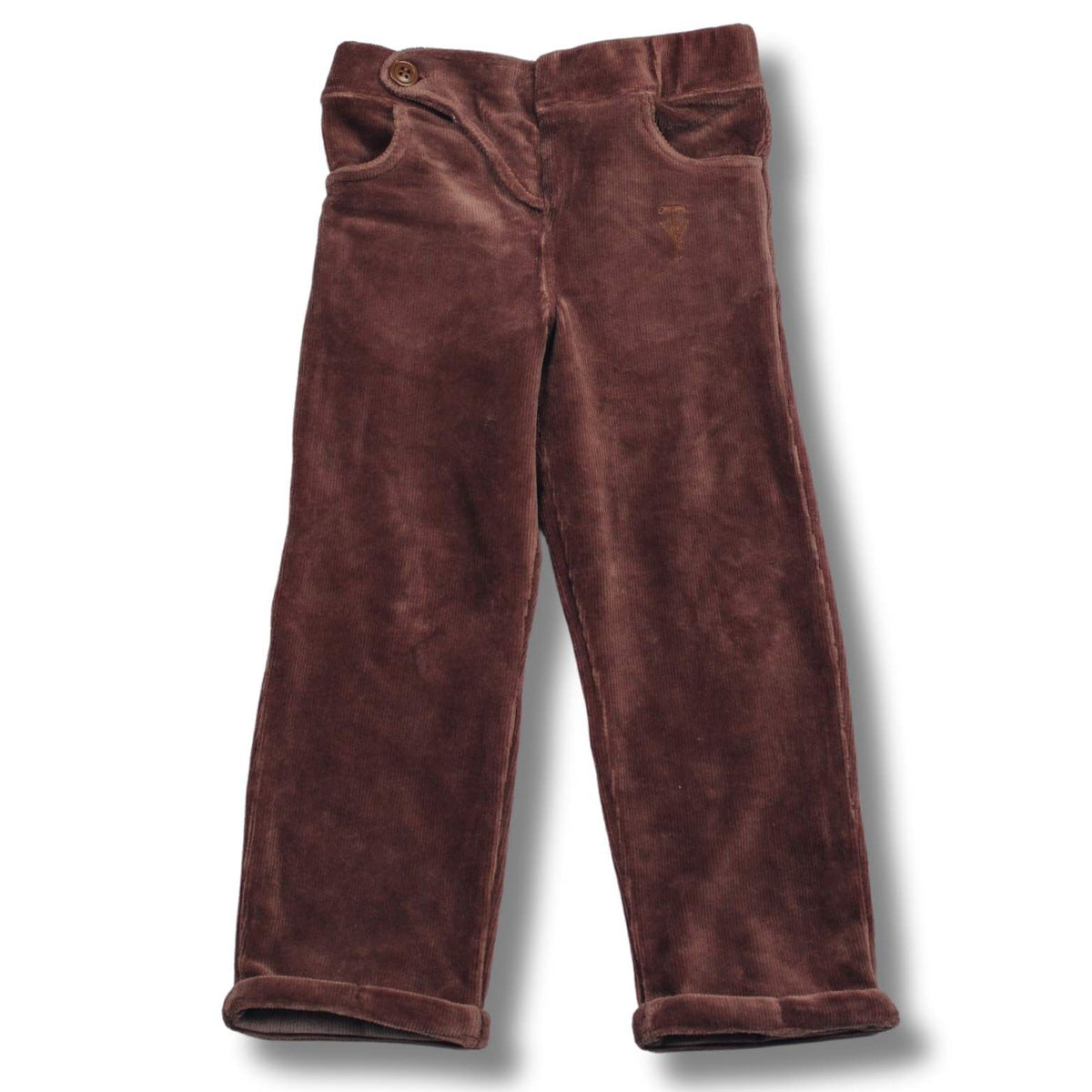 Chino Tommy rib - brown rust