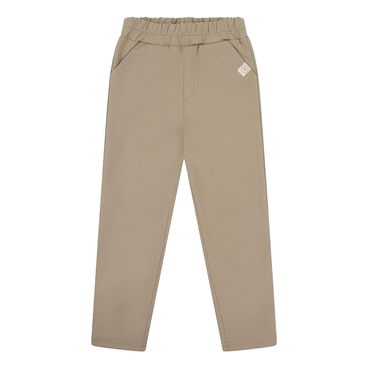 Chino pants - taupe/groen
