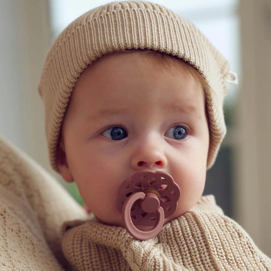 Müsli - chunky knit beanie - oat