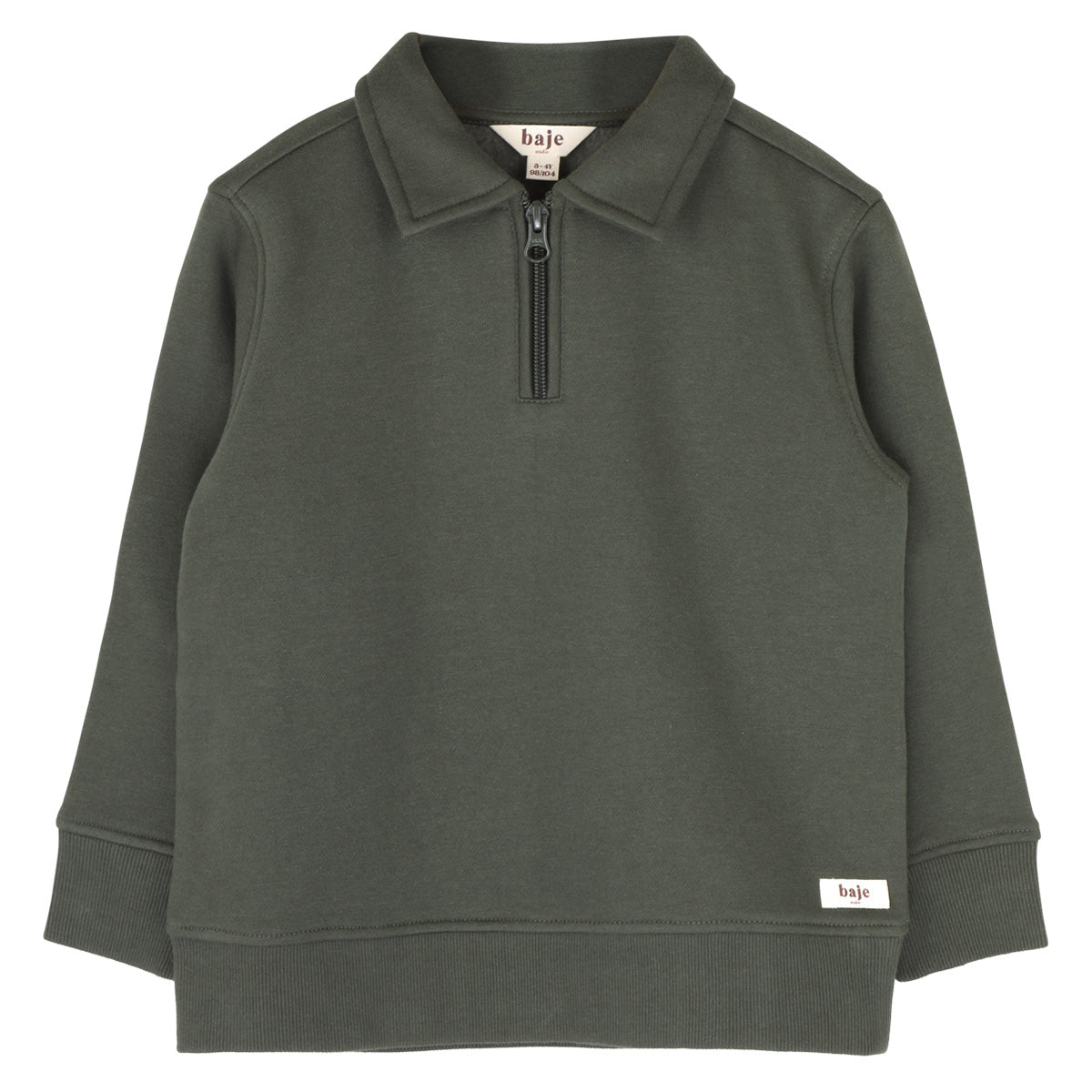 Baje Studio - sweater polo Cooper - green agave