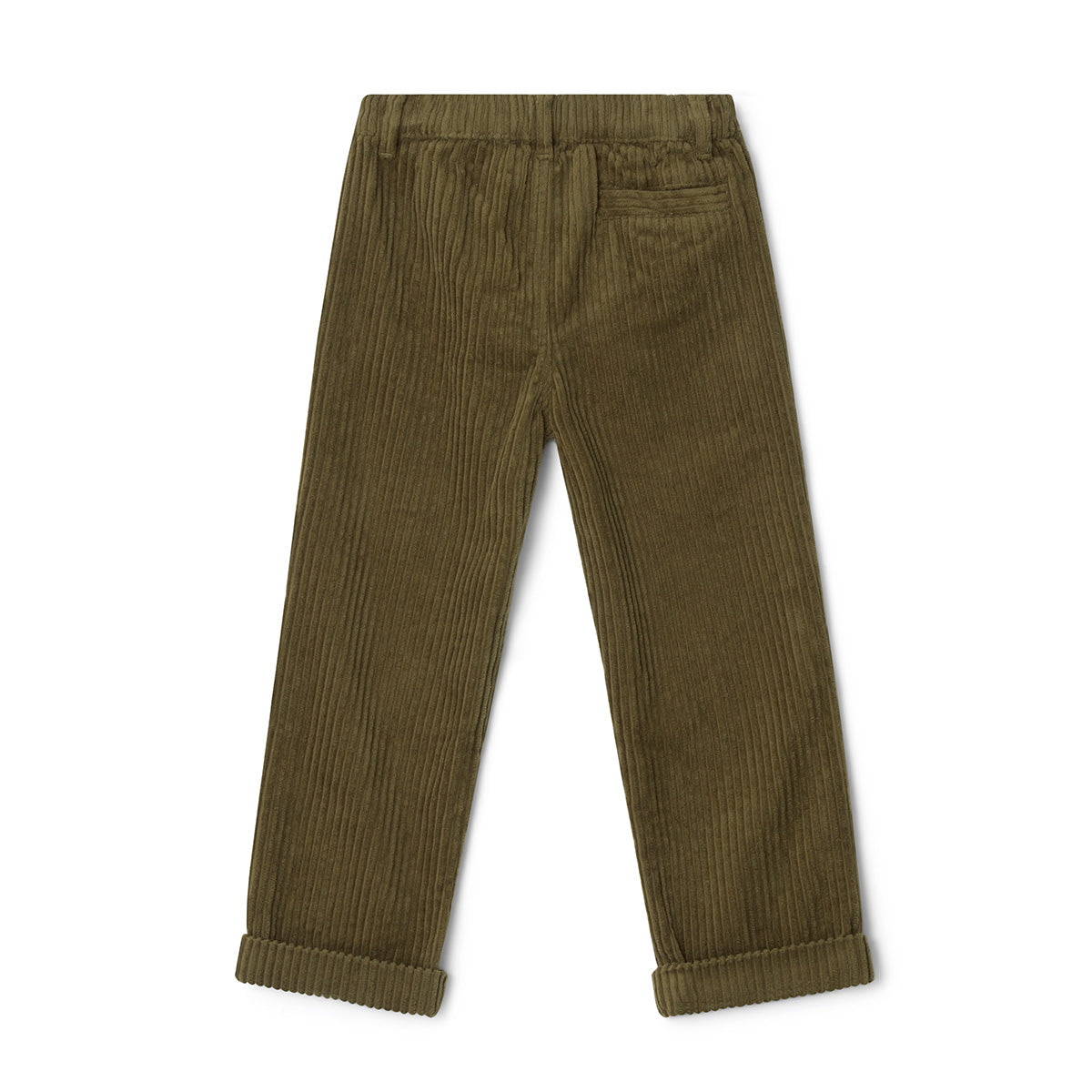 Corduroy pants - olive green