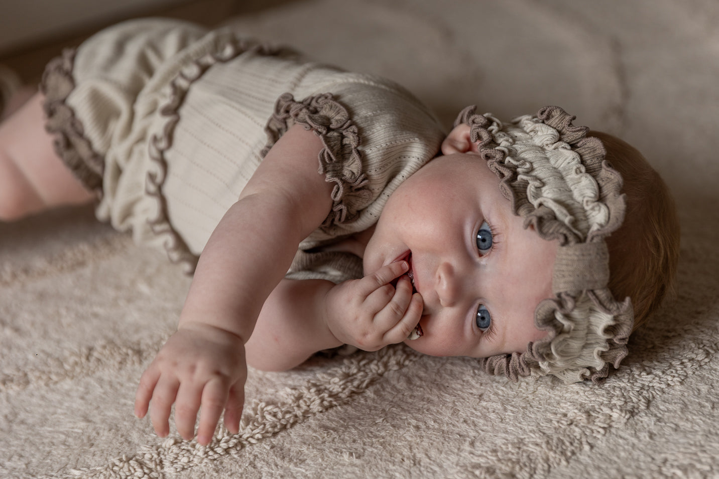 Peekaboo - romper Marron - beige