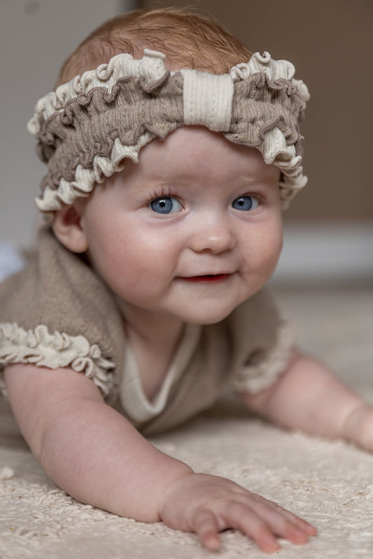 Peekaboo - hairband Marron - cacao