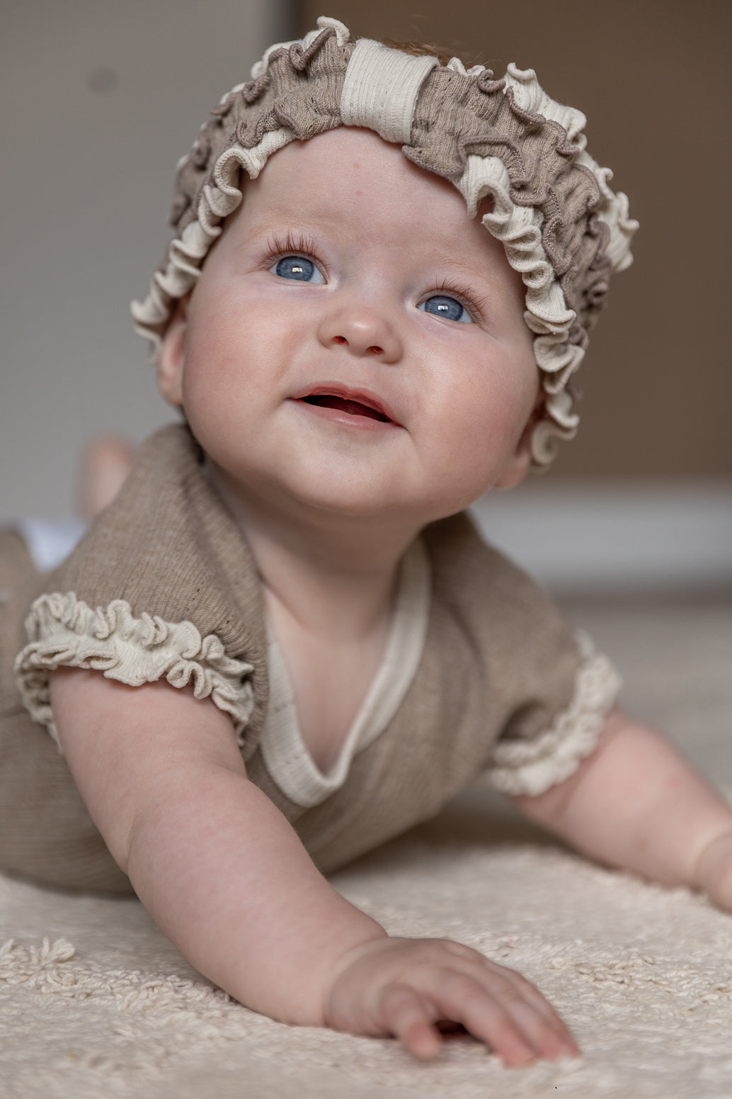 Peekaboo - hairband Marron - cacao