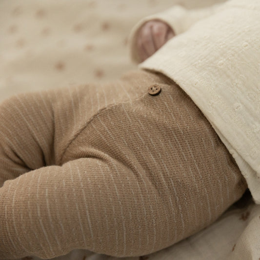 Riffle Amsterdam - legging Perr - beige stripe