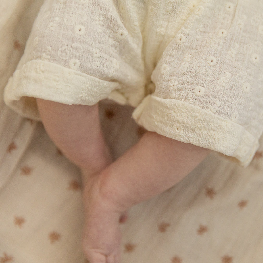 Riffle Amsterdam - suit Ginny - woven white embroidery