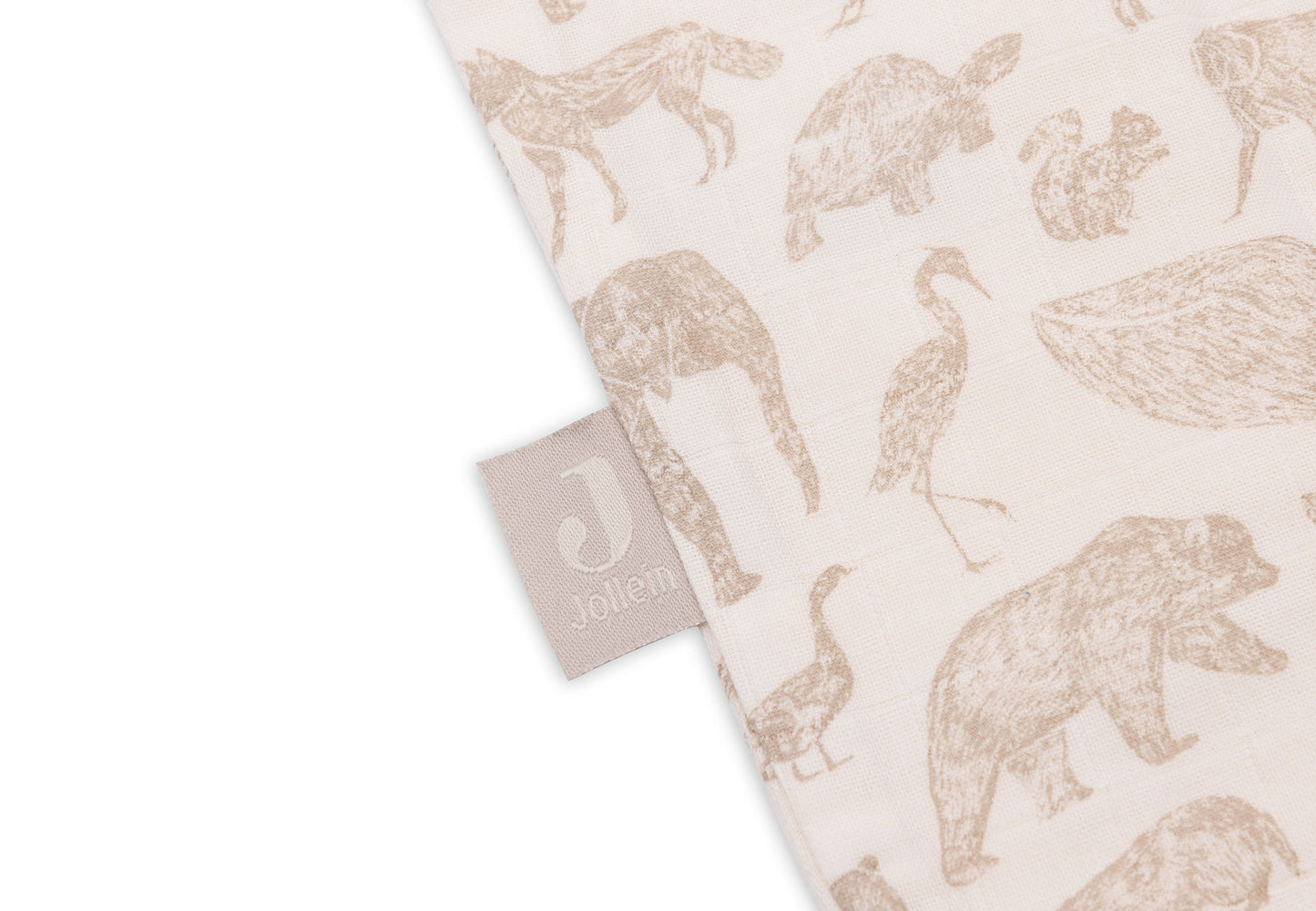 Slaapzak hydrofiel Animals - nougat