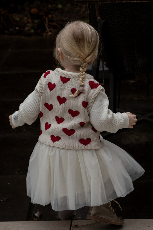LRDM petits - tutu skirt Julie - antique white