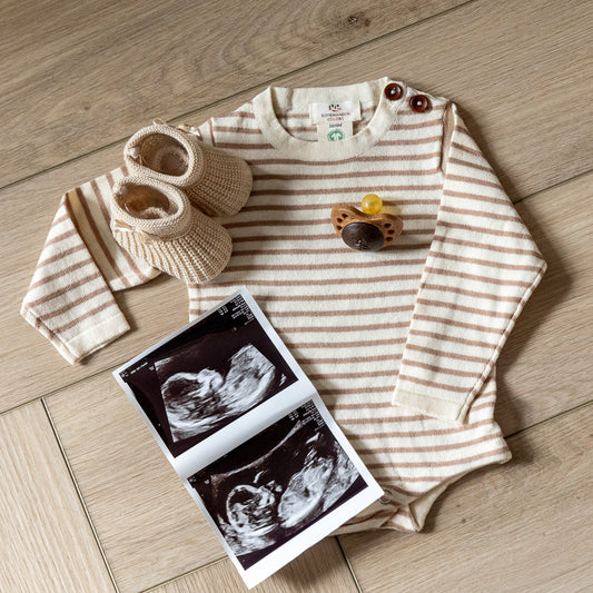 Copenhagen Colors - light knitted stripe body - natural