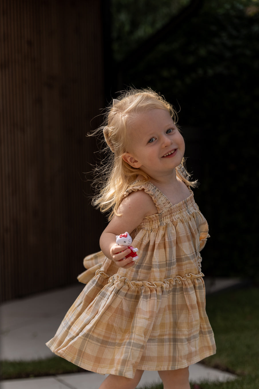 Rylee + Cru - dress Cicily - pastel plaid