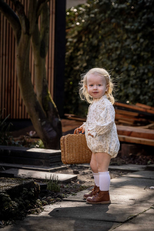 Hazel bodysuit - yellow flower