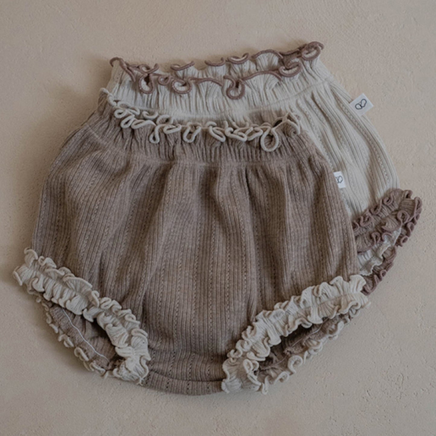 Peekaboo - bloomer Marron - beige