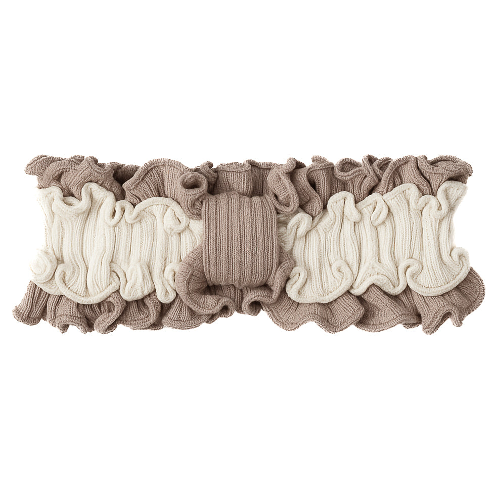 Peekaboo - hairband Marron - beige