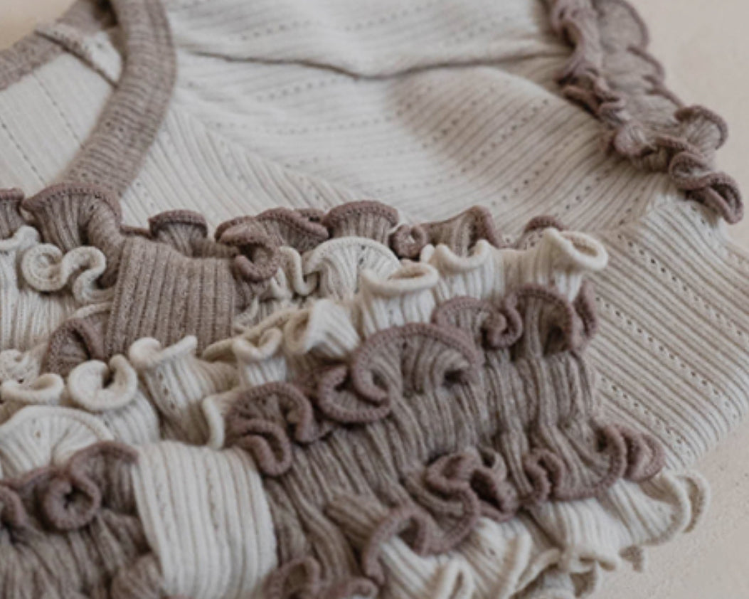 Peekaboo - hairband Marron - beige