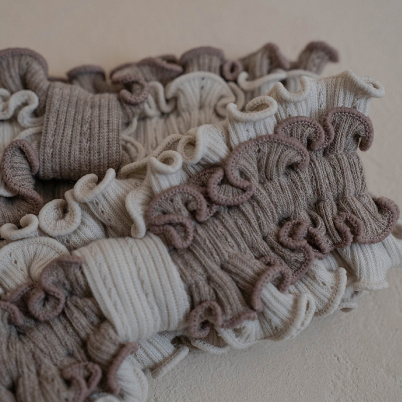 Peekaboo - hairband Marron - beige