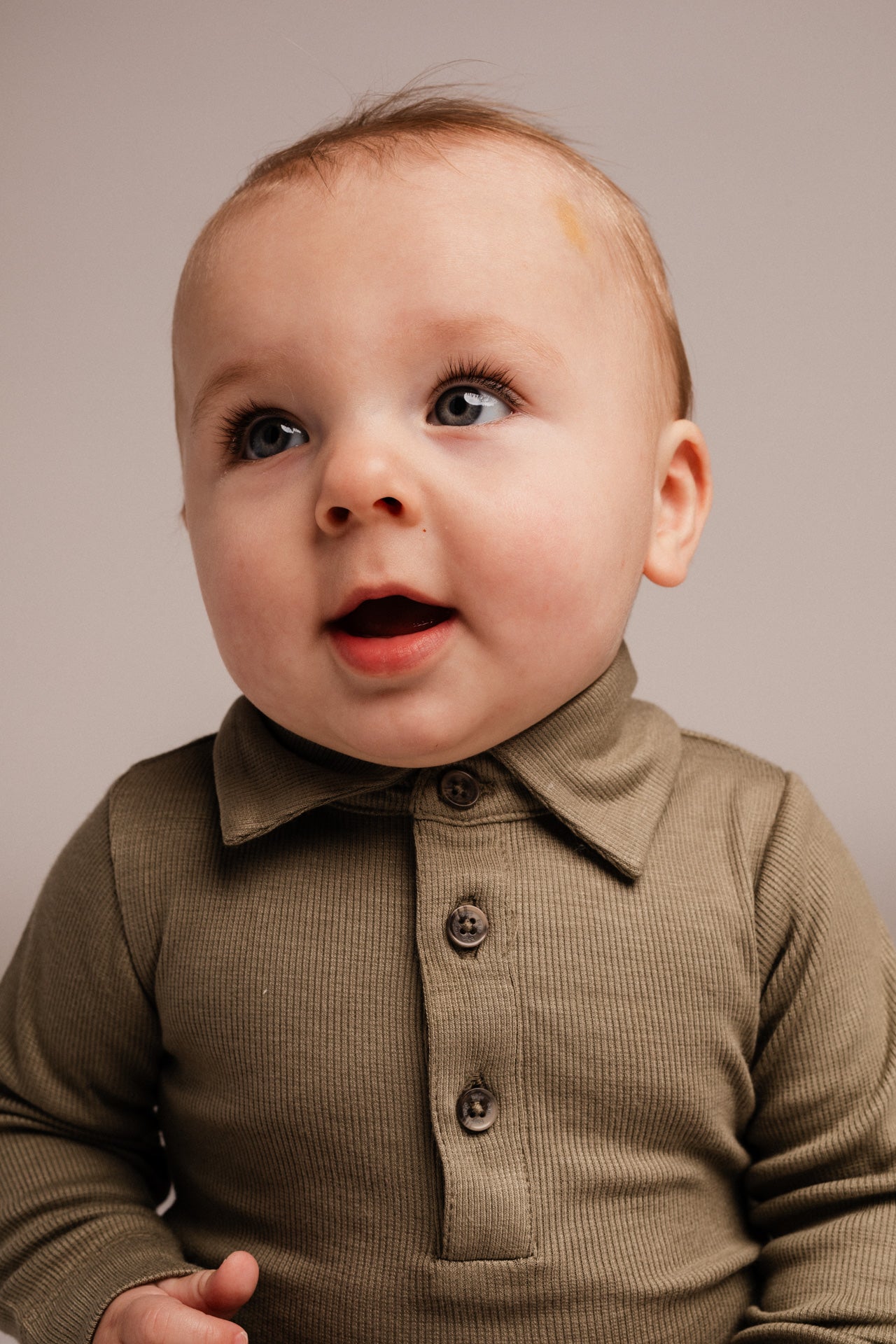 Baje Studio - polo romper Davos - green moss
