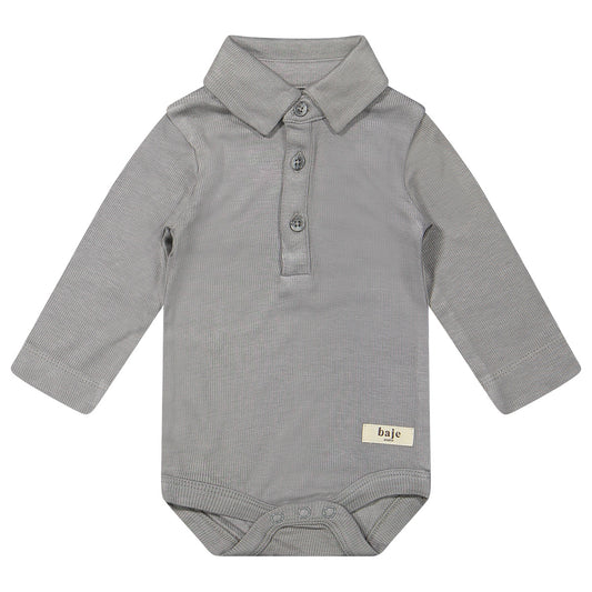 Baje Studio - polo romper Davos - grey steel