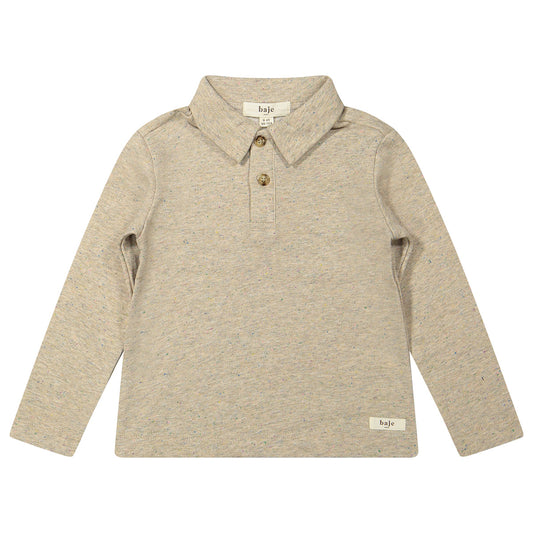 Baje Studio - polo Denezy - sand melange multicolor
