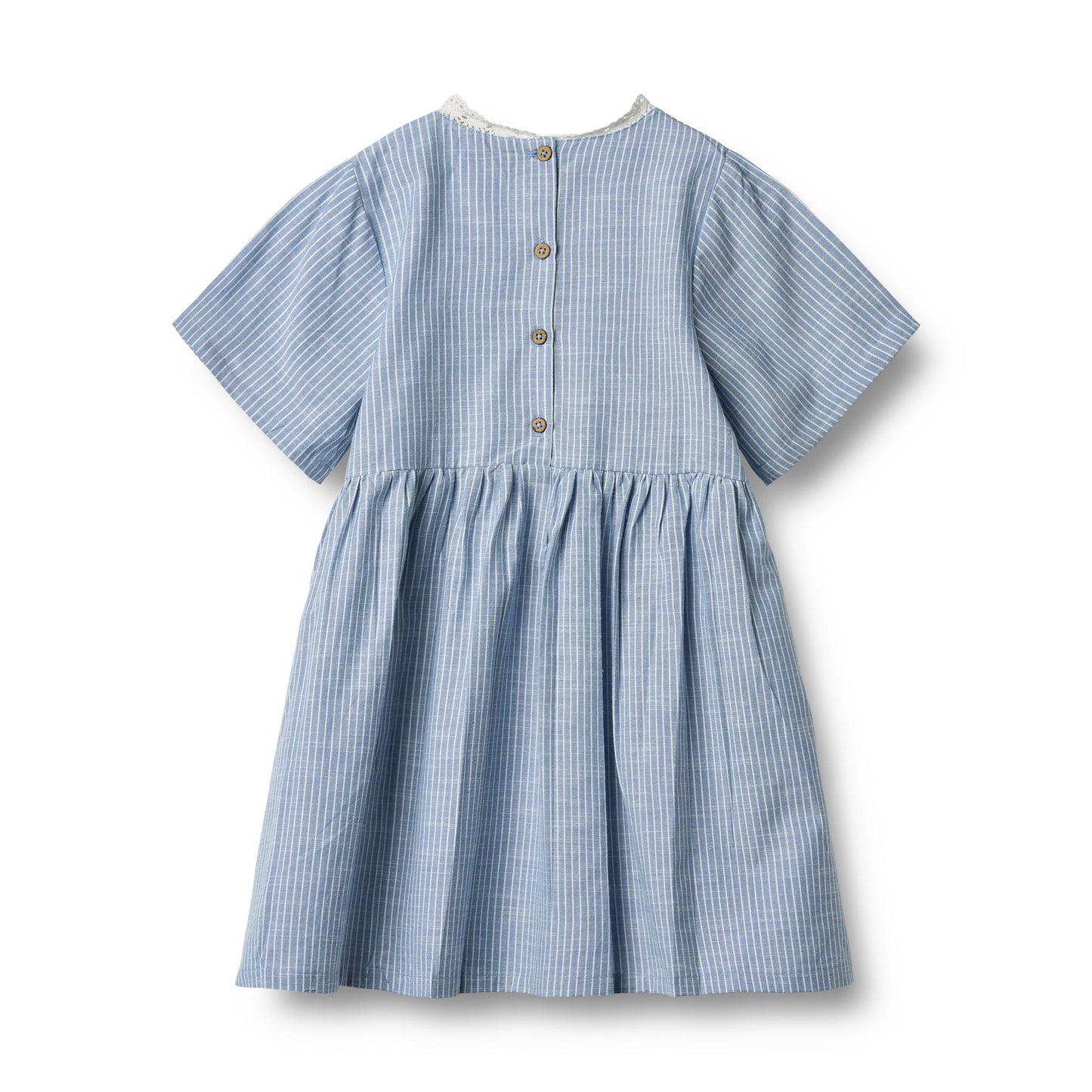 Wheat - dress Elma - blue stripe