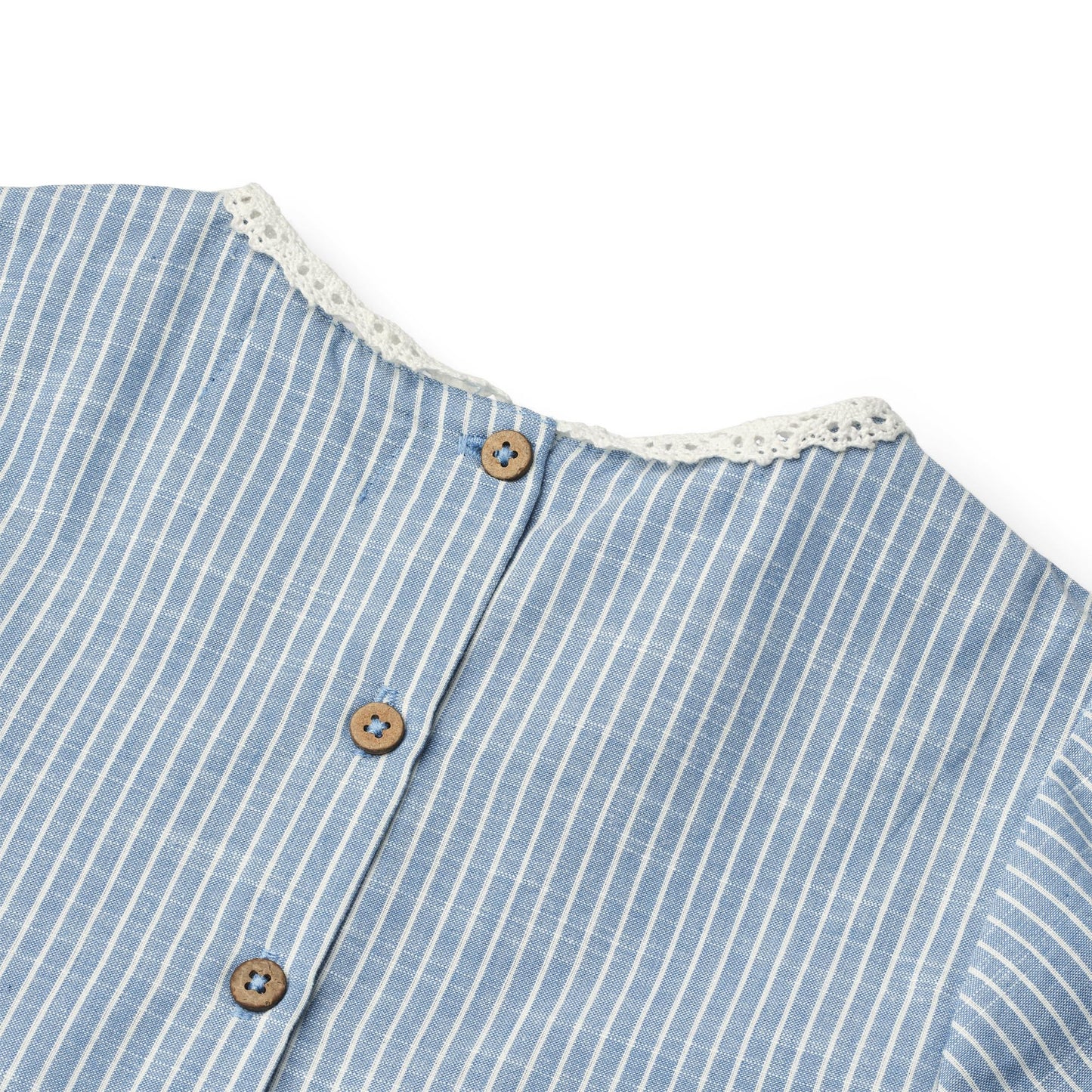 Wheat - dress Elma - blue stripe