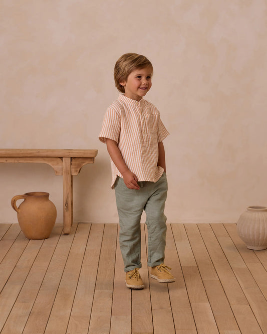 Rylee + Cru - pants Ethan - eucalyptus green