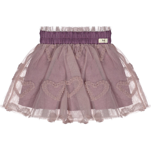Baje Studio - tule heart skirt Fey - purple plum