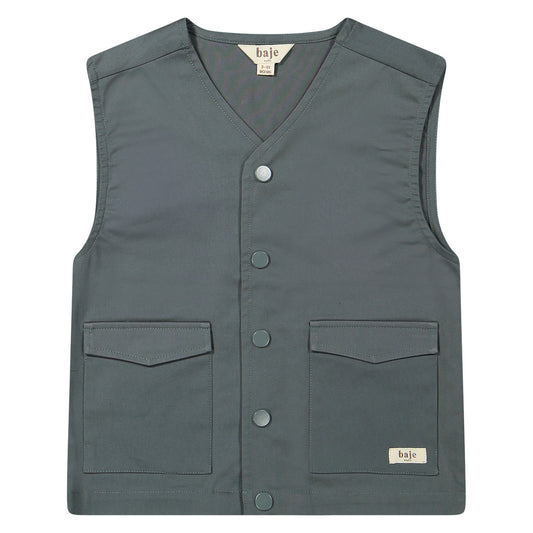 Baje Studio - cargo gilet Frenkie - blue ocean