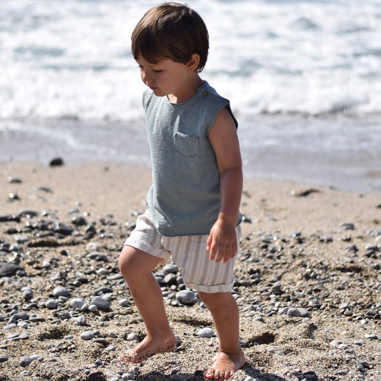 Stripes rustic shorts boys