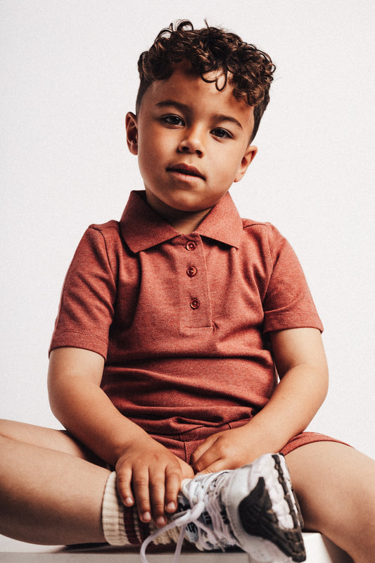 Baje Studio - polo Gijon - red mahagony