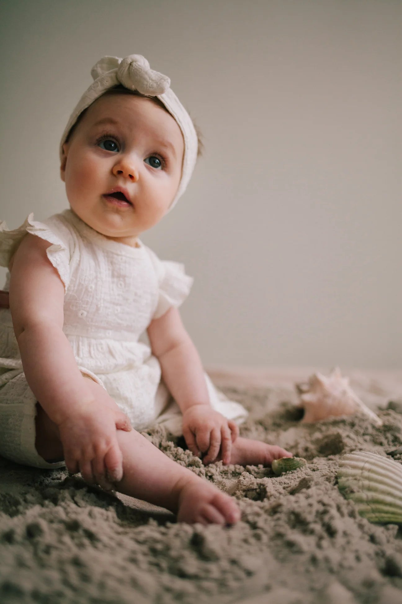 Suit Ginny - woven white embroidery