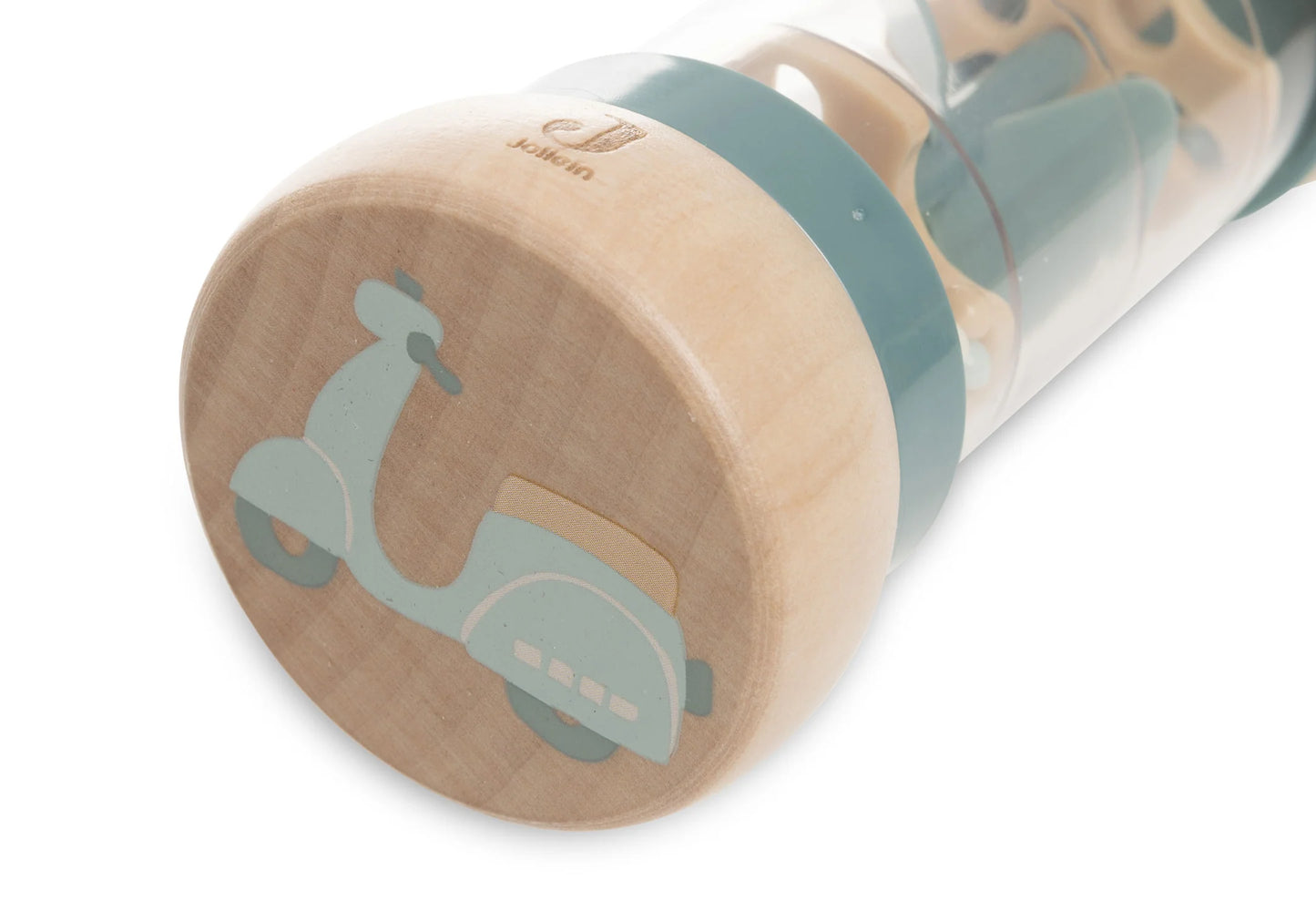 Jollein - houten regenboogrammelaar - On The Go