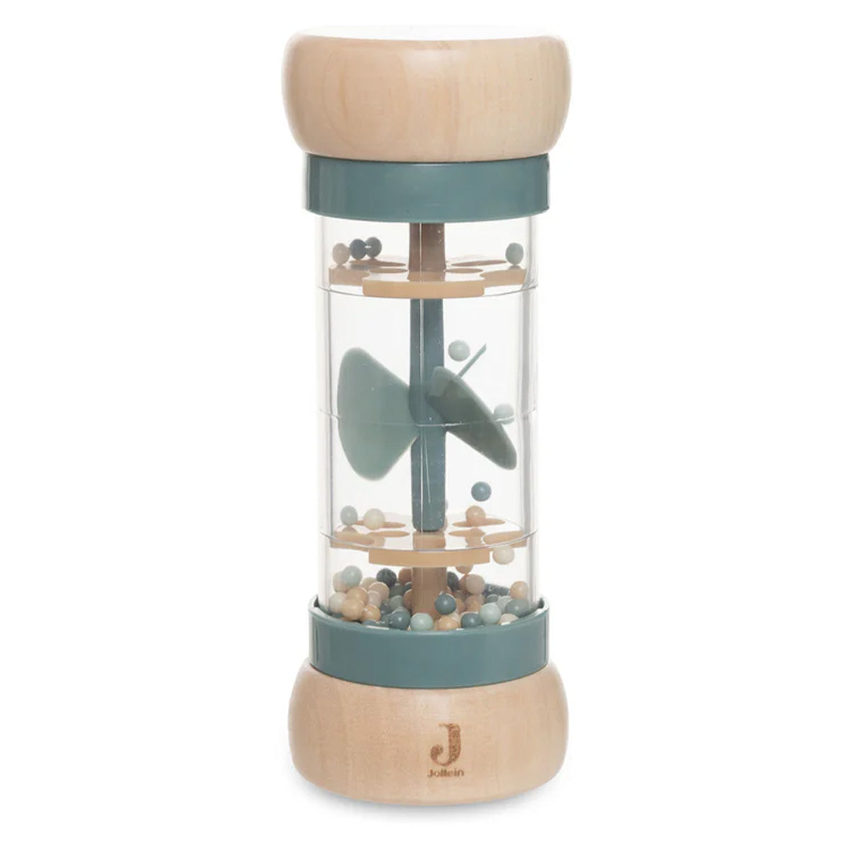 Jollein - houten regenboogrammelaar - On The Go