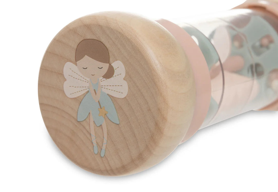 Jollein - houten regenboogrammelaar - Lovely Birds