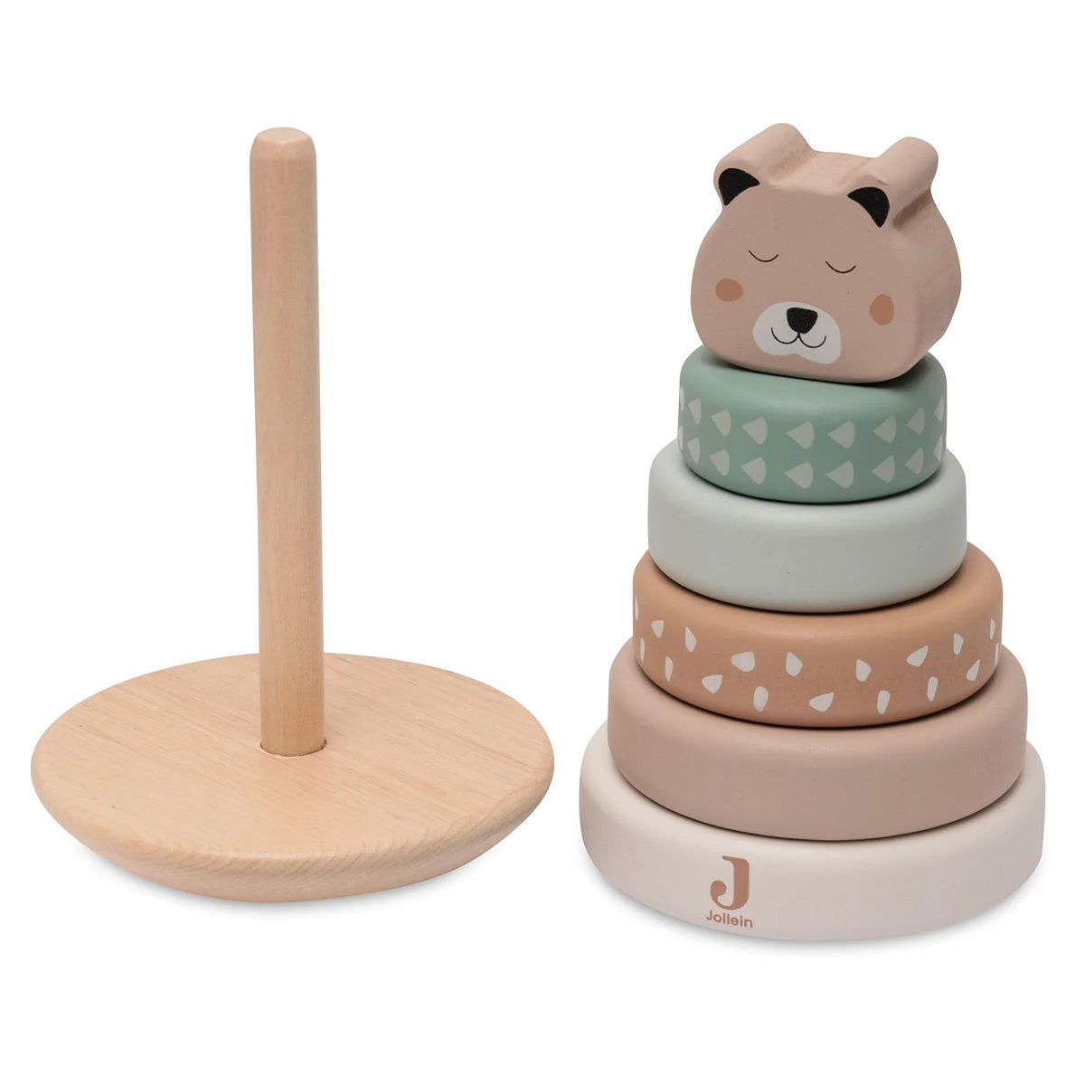 Houten tuimelstapelaar Jungle Jambo