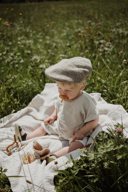 Oversized badstof shirt - handmade