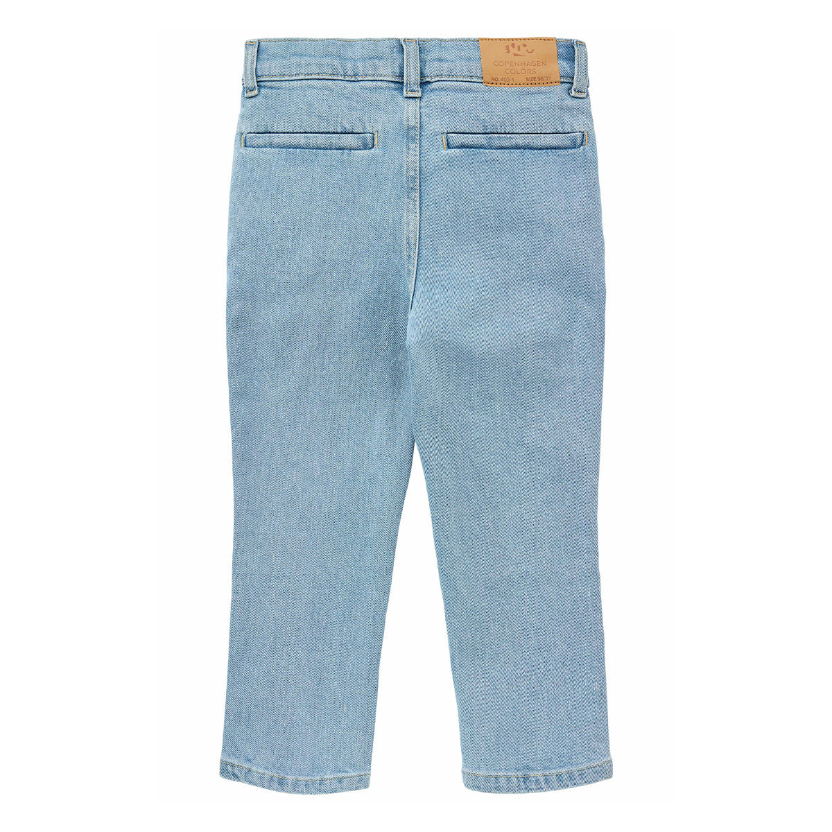 Copenhagen Colors - denim chino pants slim fit - light blue washed