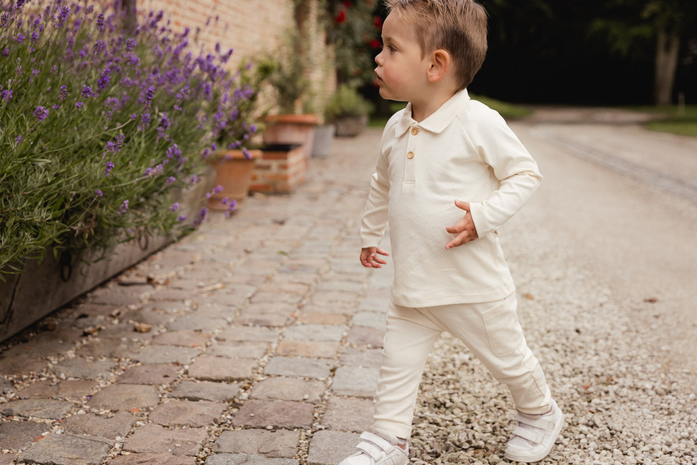 UAUA - jogger long - crema