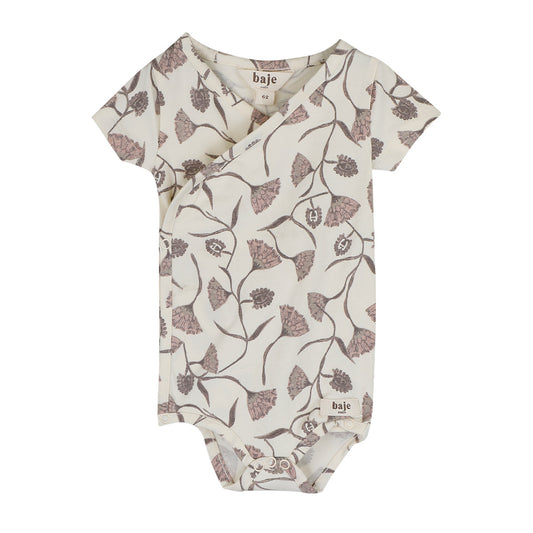 Baje Studio - bodysuit aop flower Joia - crème oat