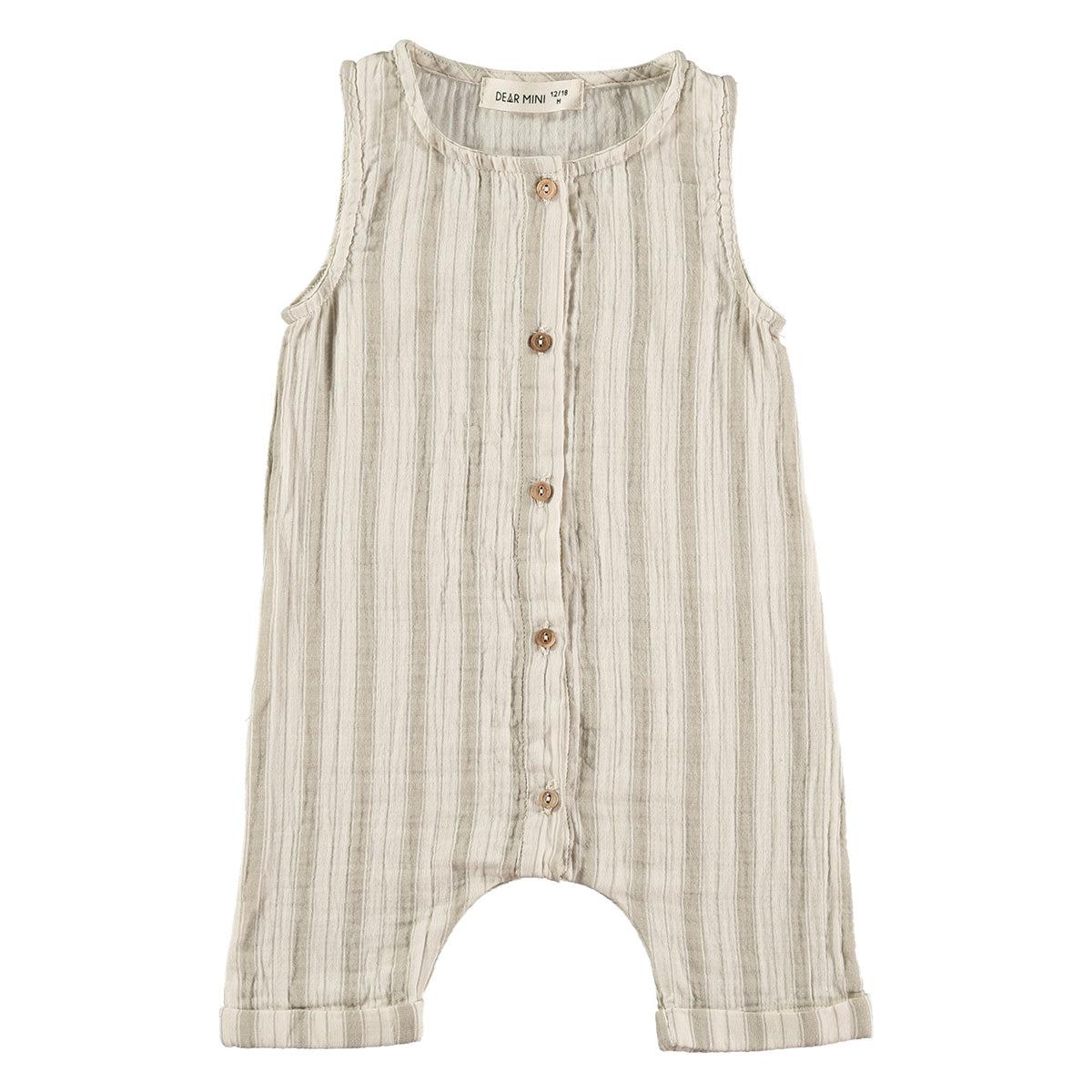 Stripes rustic jumpsuit
