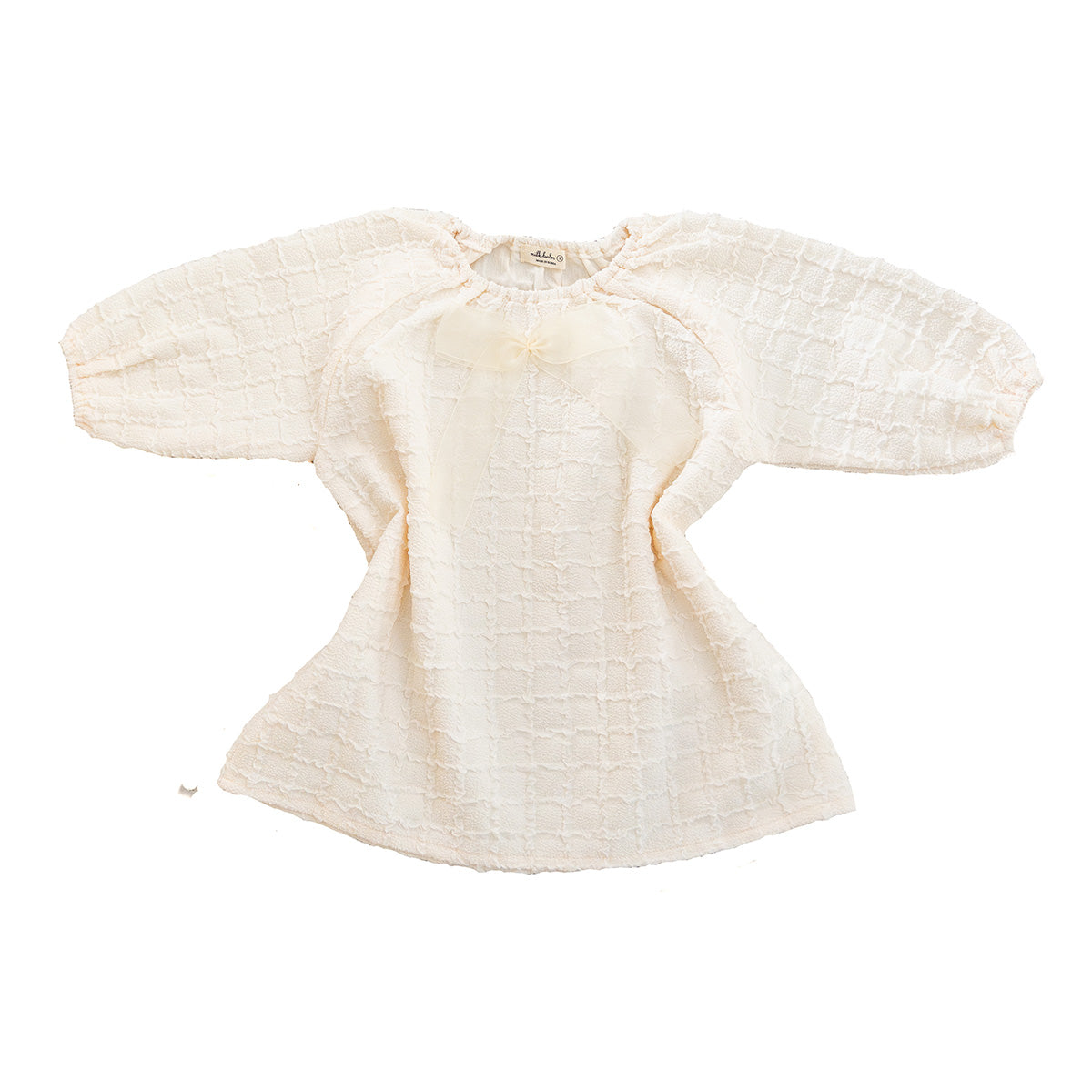 Margaret Ribbon dress ~ ivory