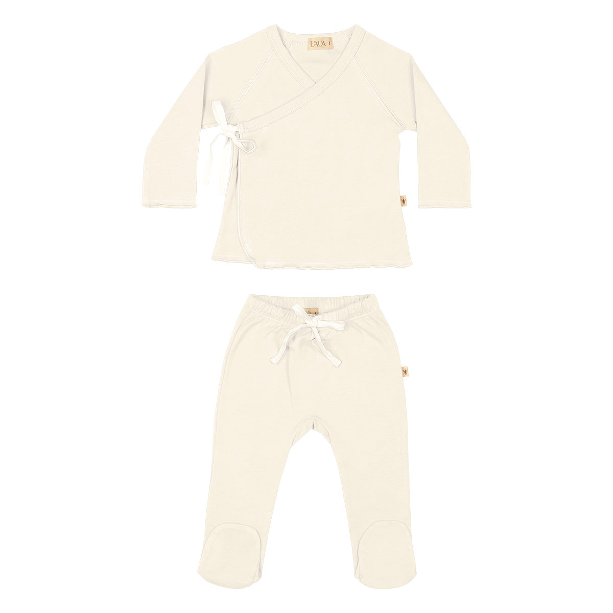 UAUA - newborn set - crema