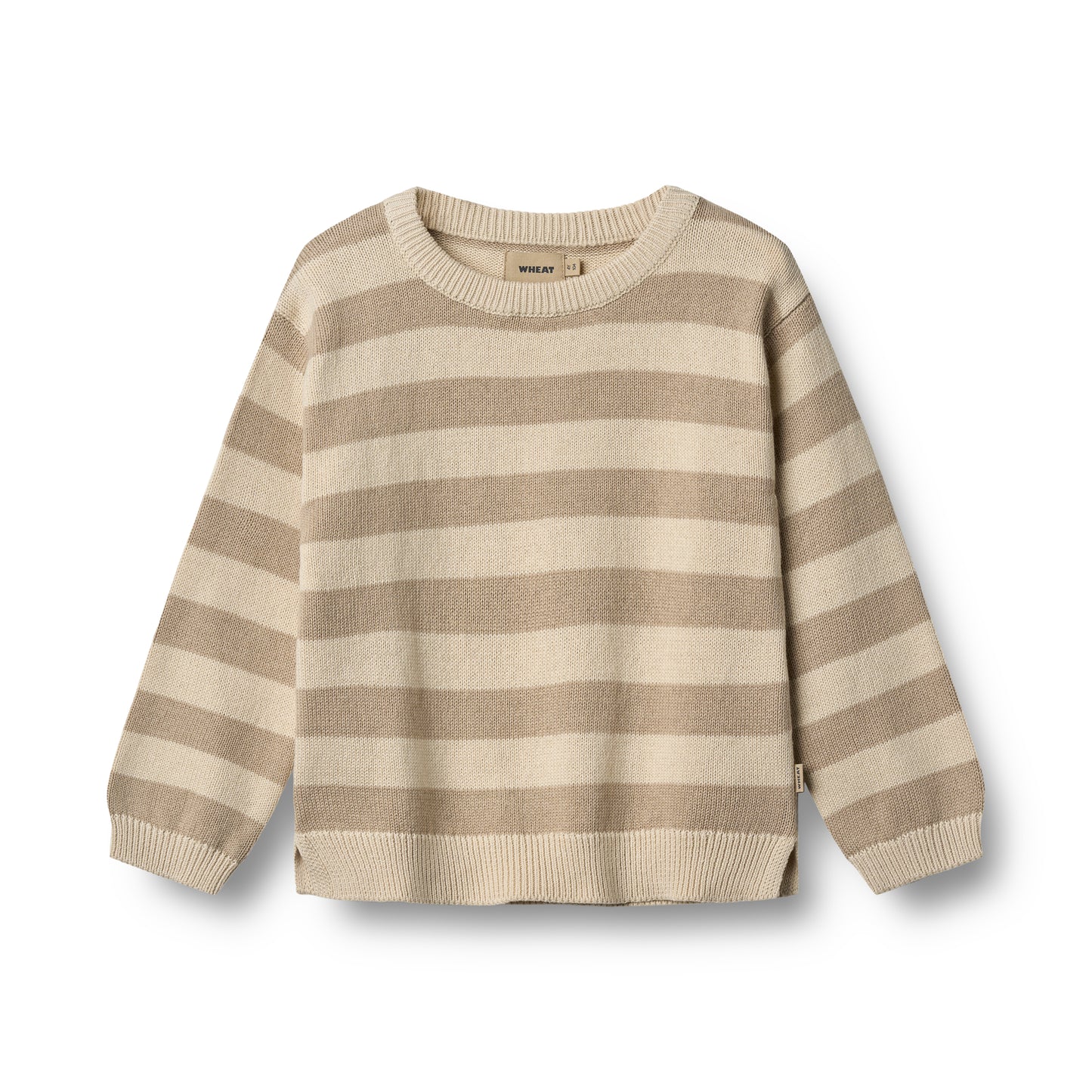 Knit pullover Morgan kid - beige stripe